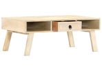 Coffee Table 100x60x40 cm Solid Mango Wood