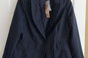 PLUS SIZE (20) Navy Pinstripe Blazer. New