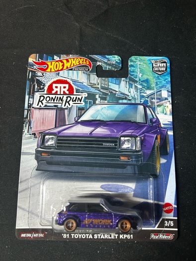 Toyota Starlet KP91 Hot Wheels