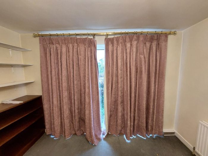 Large curtains
