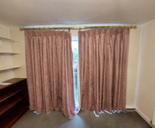 Large curtains