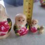 Matryoshka doll  Hand Painted Russian Dolls set of 4 Image 5