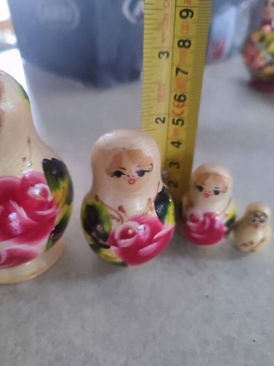 Matryoshka doll  Hand Painted Russian Dolls set of 4