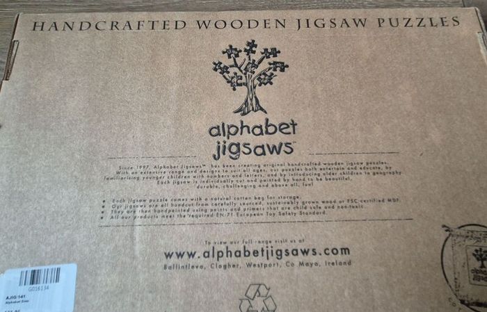 Alphabet dinosaur jigsaw puzzle Alphabet Jigsaws brand new