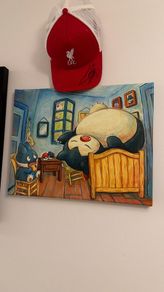 Pokemon Canvas snorlax numbered and coa