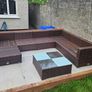 Rattan garden set Image 4