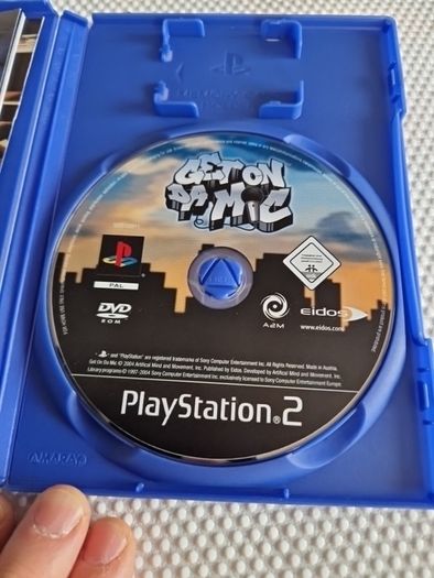 Get on the Mic First world Rap Game PlayStation2 Ps2 Games Original