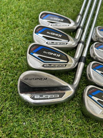Full set of left handed golf clubs