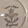 Willow  Bone China Soucer. Image 2