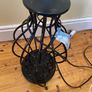 Table top metal lamp stand (missing lampshade) Image 6
