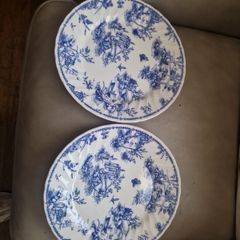 churchill toile blue