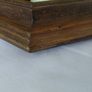 Antique French mirror wooden frame octagon shape Image 4
