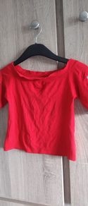 Red crop top fits Xs s