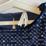 Perfect party occasion dress Stunning sequin dress navy Little Stitches 7 8 Image 4