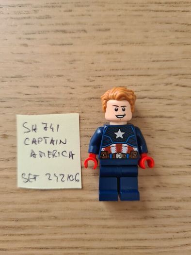 lego sh0741 captain america, set 242106