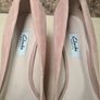 CLARKS KELDA HOPE smart court shoes heels Dusty pink rose Pink Suede leather closed toe Size UK 5.5D EU 39 BRAND NEW Image 8