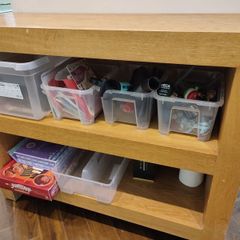 Wooden shelf unit for storage Next brand