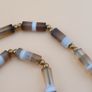 Authentic Antique Yemeni Banded Agate Beads Necklace 22 inches Image 10