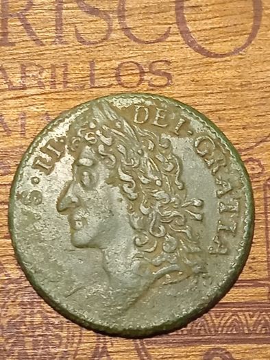 james 2nd shillings in fab cond