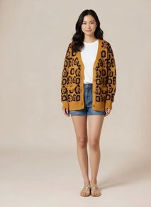 Wool cardigan