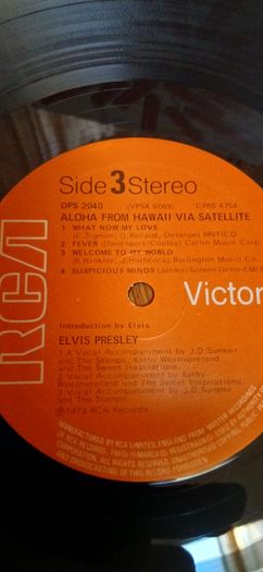 Elvis - Aloha From Hawaii Via Satelitte - 2 X LP - RCA Victor - 1973