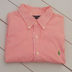 Ralph Lauren mens striped long sleeve shirt XL size