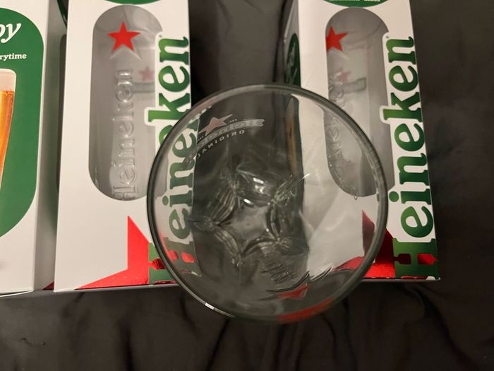 Birra Moretti Sale di mare Pint Glass Beer Limited edition Heineken Stella Bavaria Pint Glasses Beer Heineken carlsberg Pint beer Glass brand new with box