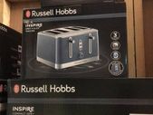Grey Kettle Toaster and Microwave Set