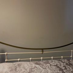 Beautiful double bed with mattress