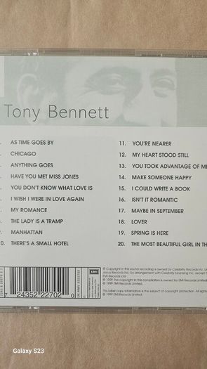 Tony Bennet. Collection.