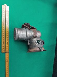 antique carbide lamp