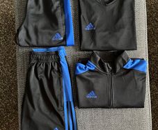 Adidas Kids Tiro Tracksuit, Shorts and T-Shirt