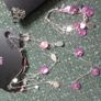 matching necklace and bracelet set Image 3