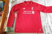 Liverpool Football Club Home Jersey 2015 to 2016 Childrens Large New Balance