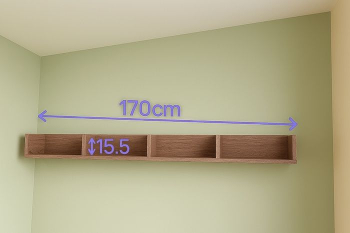 Wall shelves