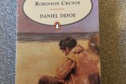 vintage paperback copy of Robinson Crusoe by Daniel Defoe