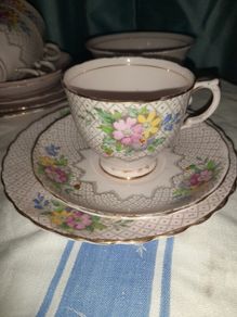 Vintage Tuscan China Tea Set