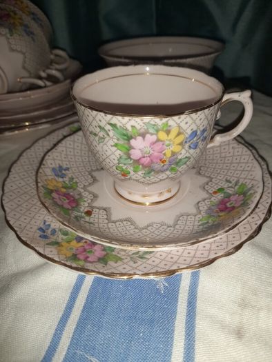 Vintage Tuscan China Tea Set