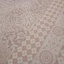 Handmade Crochet Lace Cotton Bed Cover Throw Image 6