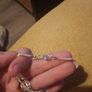 silver bracelet with cross Image 3