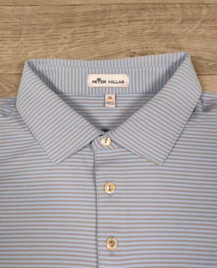 Peter Millar Long Sleeve Golf Polo Shirt Mens XL/XXL