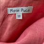 Pink Linen Dress from Marie Puce Image 5