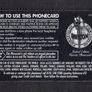 United Kingdom 50 unit Walt Disney Chip'n'Dale: Half Size Heroes Phone Card Image 2