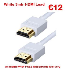 3mtr HDMI Lead (White)