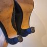 SALE!  Clarks Navy Leather Shoes Image 9