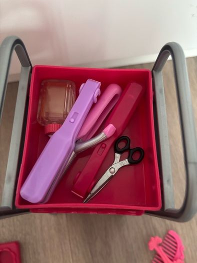 our generation salon chair and accessory trolley