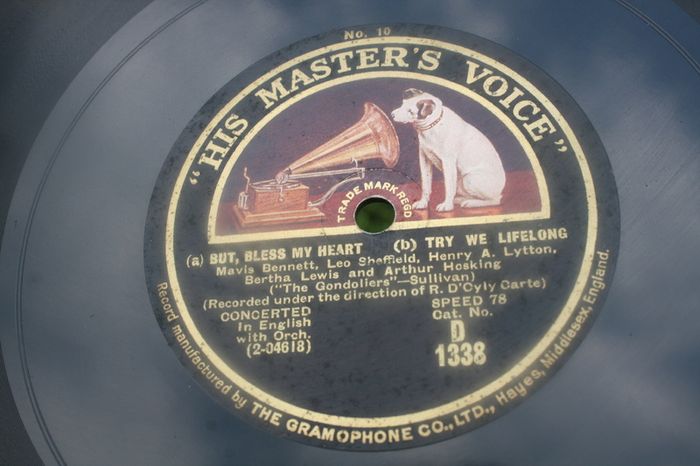 Antique Gramophone records