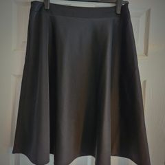 Black Scuba Skirt. Size 14. New