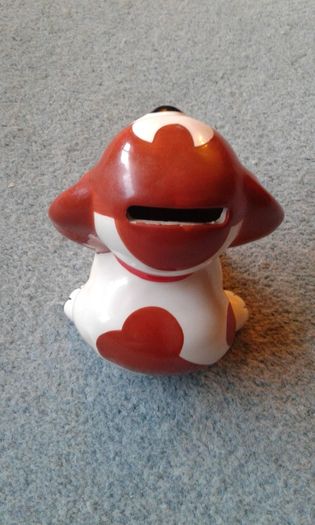 Vintage Dog/Puppy Ceramic Moneybox
