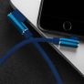 NOHON 3M Apple 3A Lightning Fast Charger & Data Sync 90 Degree Elbows Nylon Braided Cable (Brand New/Warranty) Image 8